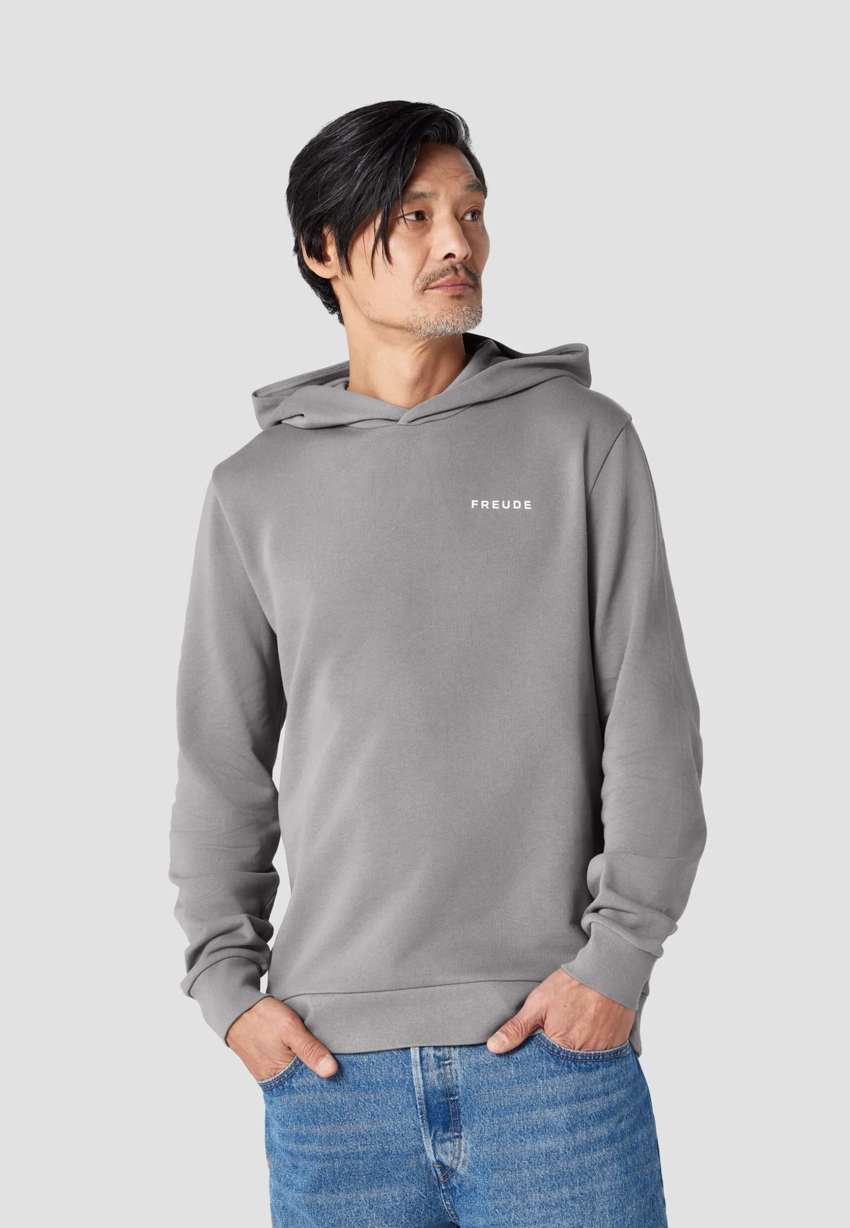 New BMW Lifestyle BMW Logo Hoodie mid grey