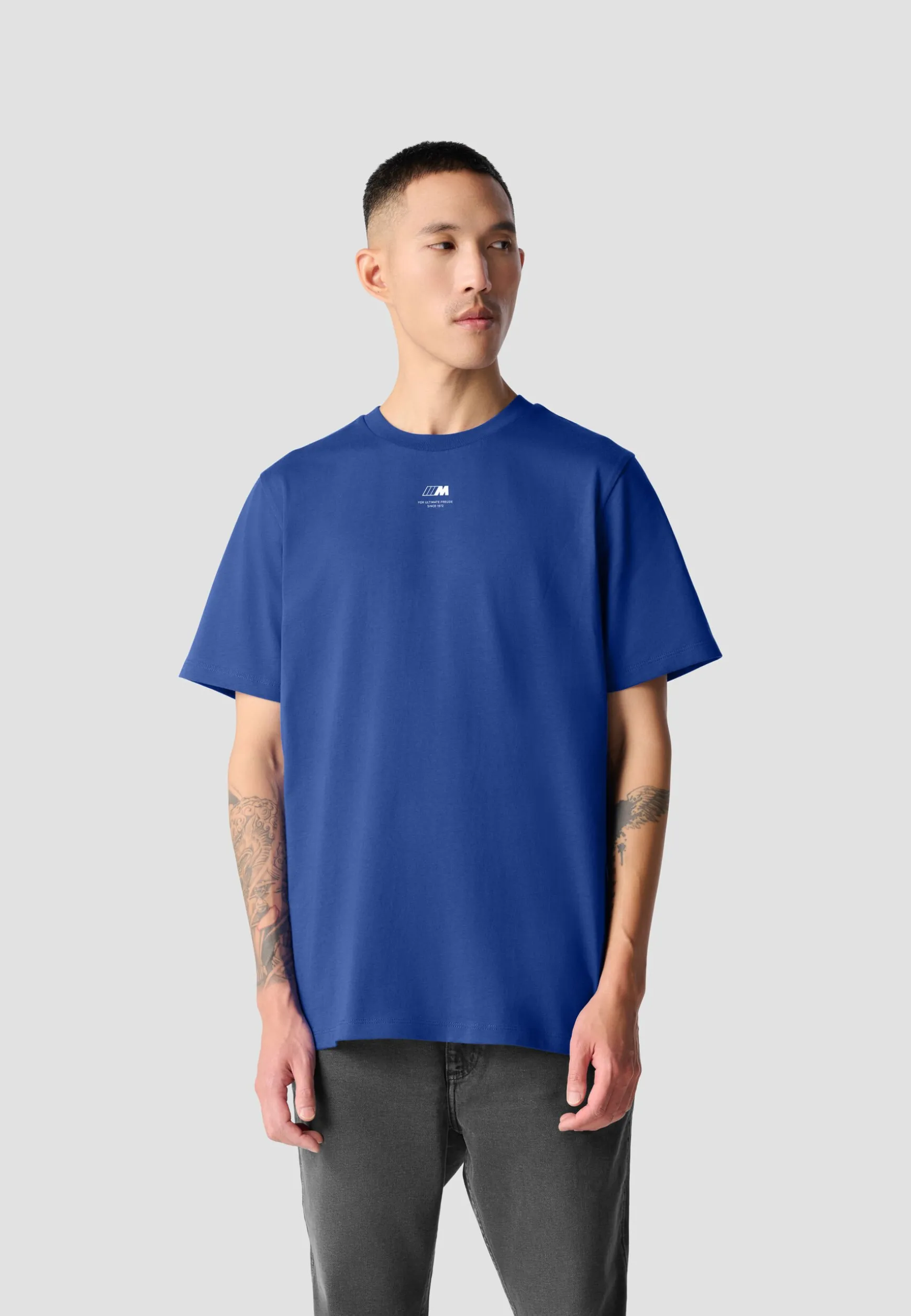 Shop BMW Lifestyle BMW M Core Micro T-Shirt blue