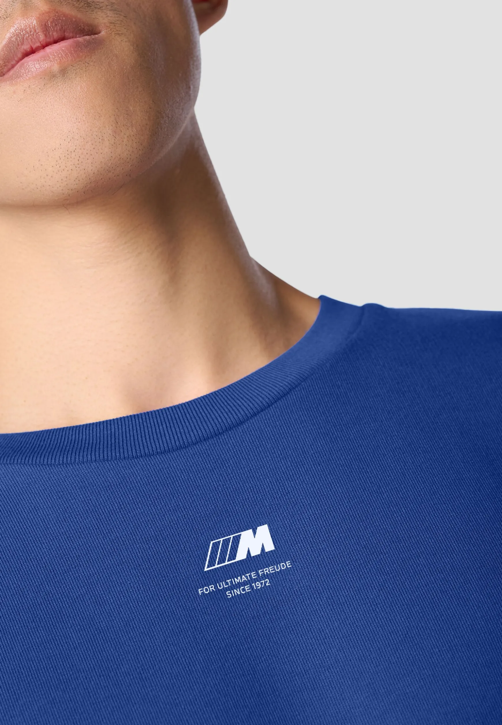 Best BMW Lifestyle BMW M Micro Sweatshirt Crew blue