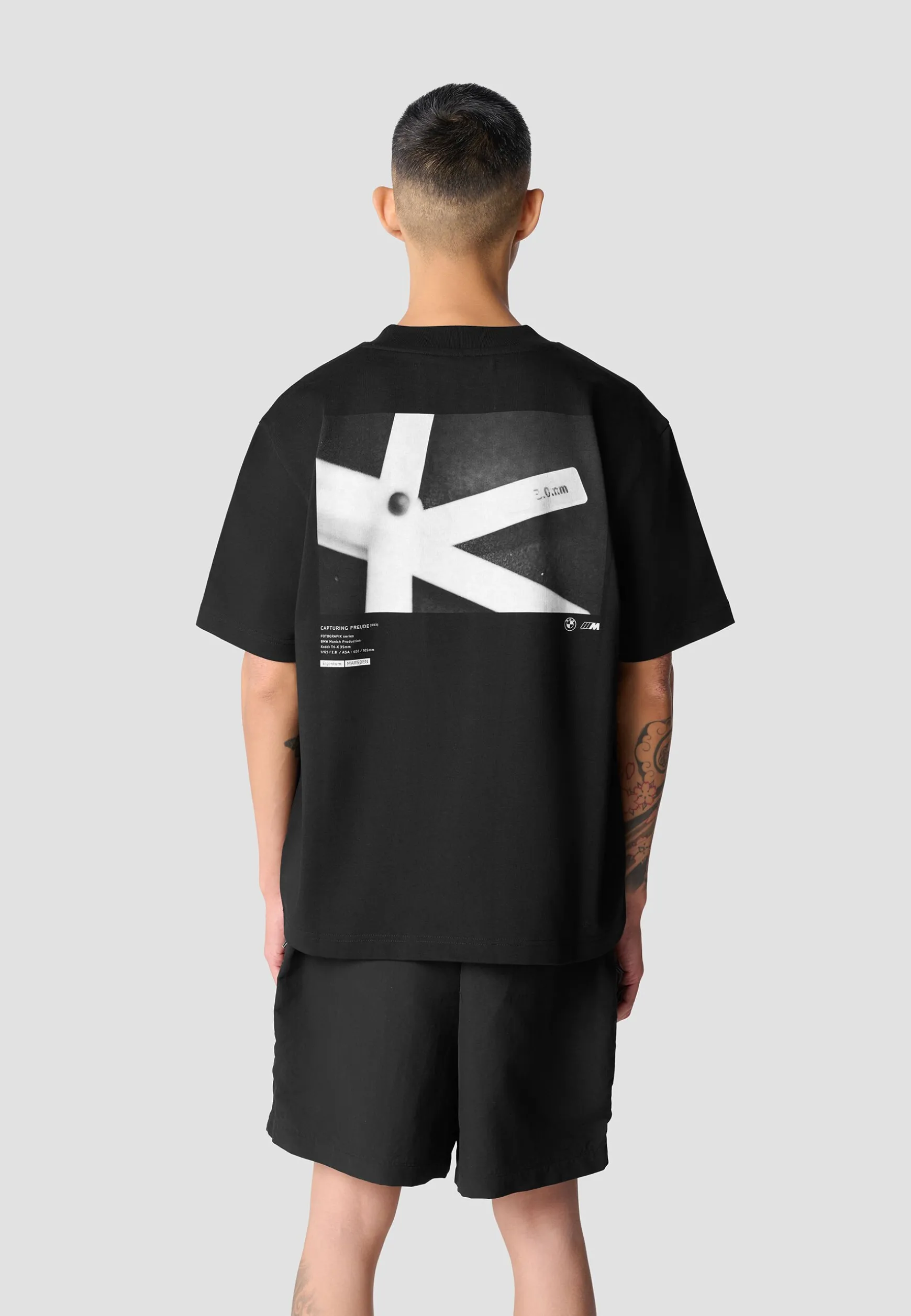 Shop BMW Lifestyle BMW M Oversized Kurzarm T-Shirt black