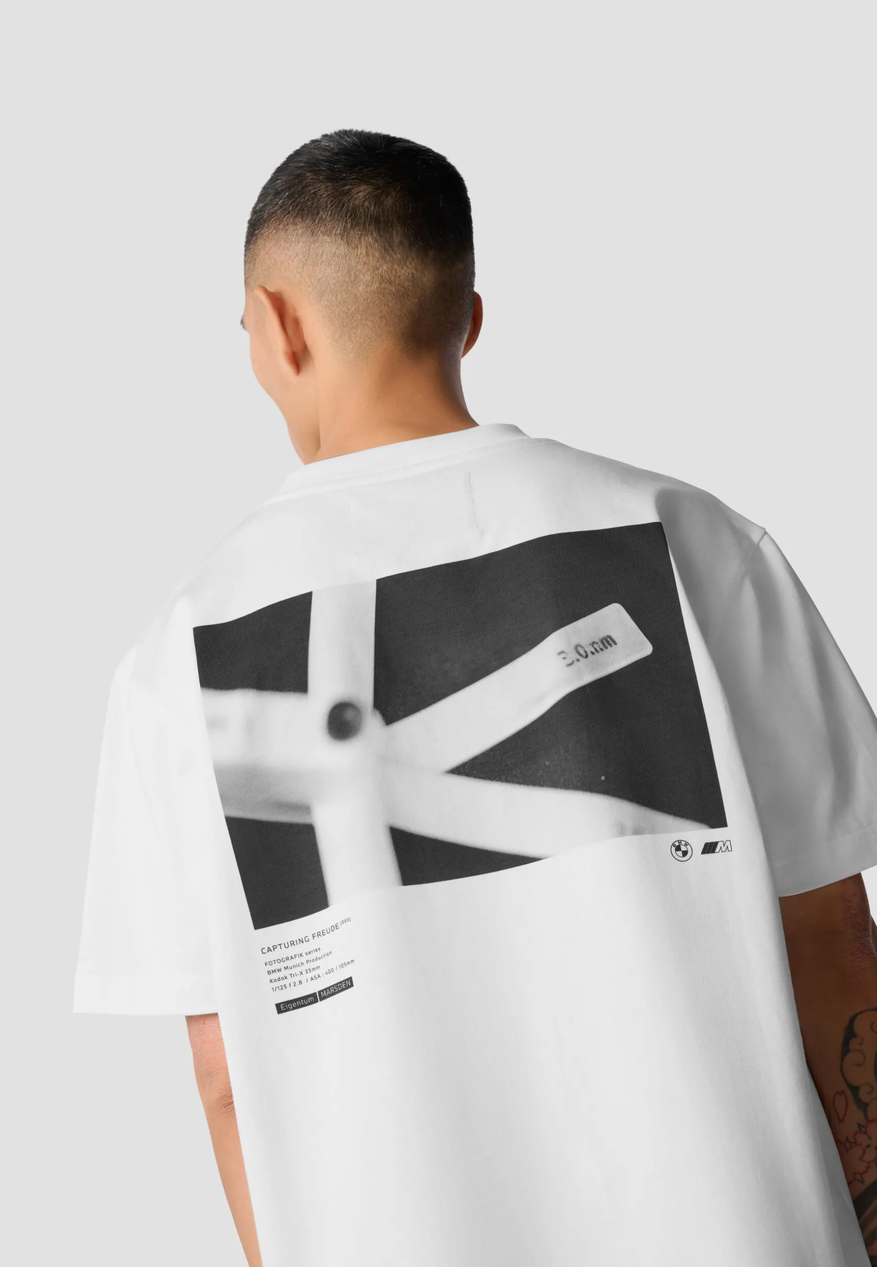 Online BMW Lifestyle BMW M Oversized Kurzarm T-Shirt white