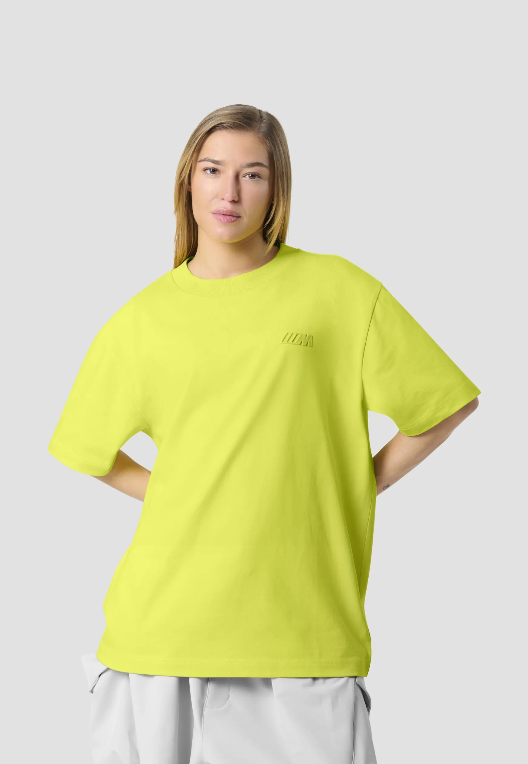 Online BMW Lifestyle BMW M Reverse Oversized T-Shirt Reflektierend neon yellow