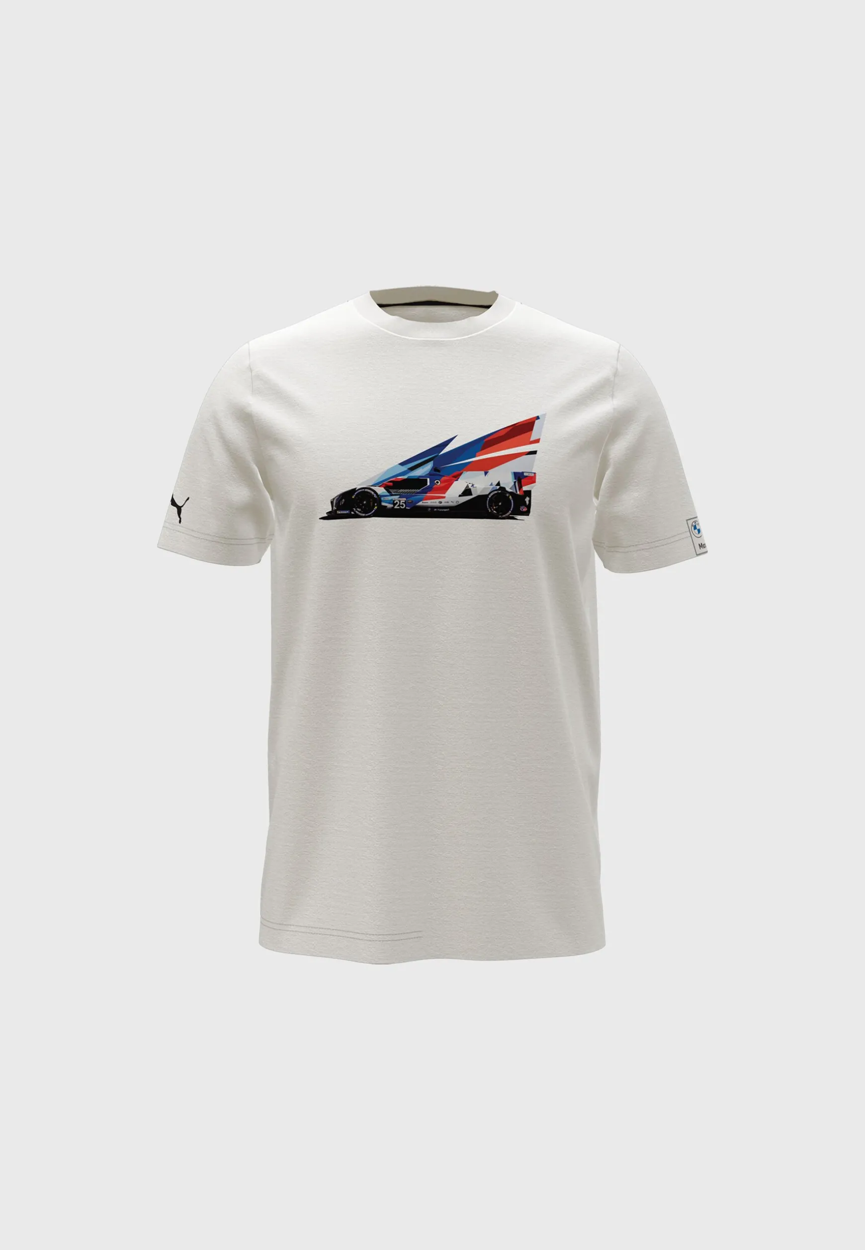 New BMW Lifestyle Puma BMW M Motorsport Car T-Shirt white