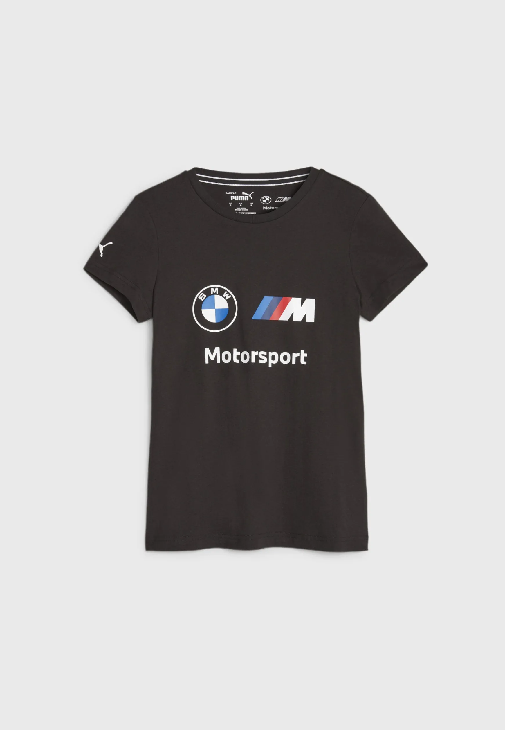 Shop BMW Lifestyle Puma BMW M Motorsport Essentials Damen Logo T-Shirt black